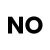 No